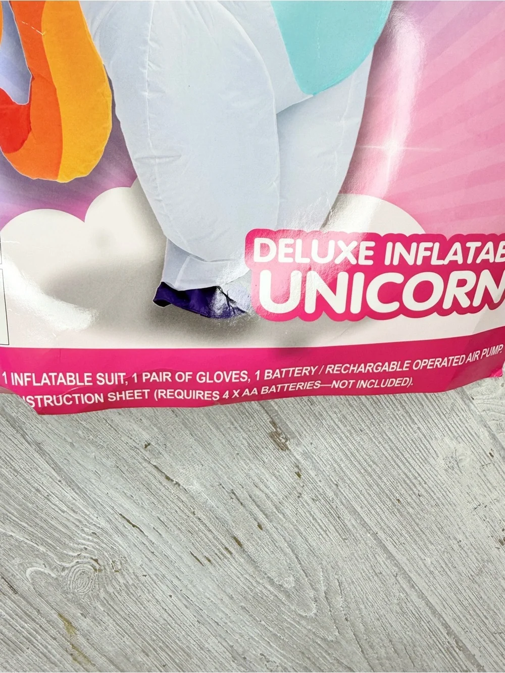Halloween Costume kids Unicorn Halloween  costume Inflatable Full Body cosplay